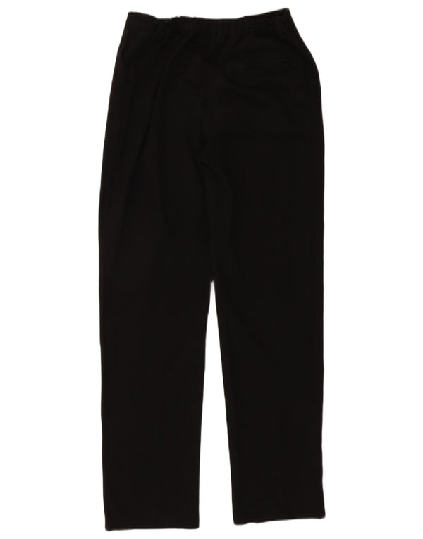 Marks & Spencer Boys Straight Chino Trousers 15-16 Years W28 L30 Black