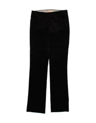 BANANA REPUBLIC Womens Sloan Velvet Casual Trousers US 0 XS W30 L32 Black