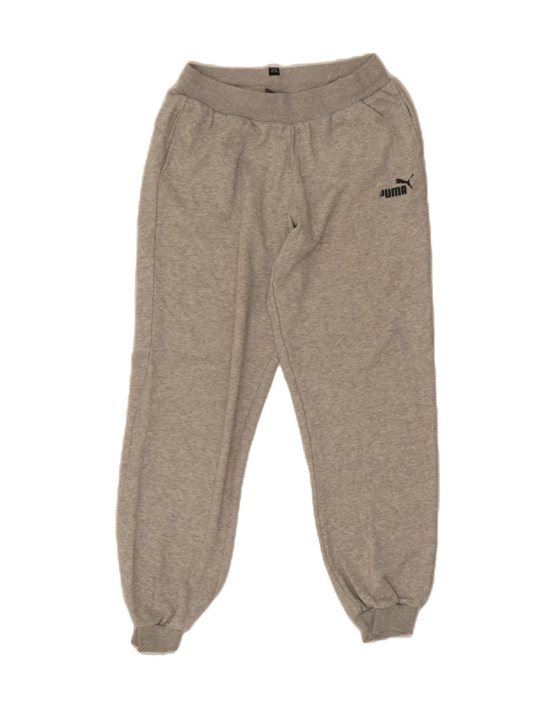 PUMA Boys Tracksuit Trousers Joggers 15-16 Years  Grey Cotton Vintage Puma and Second-Hand Puma from Messina Hembry 