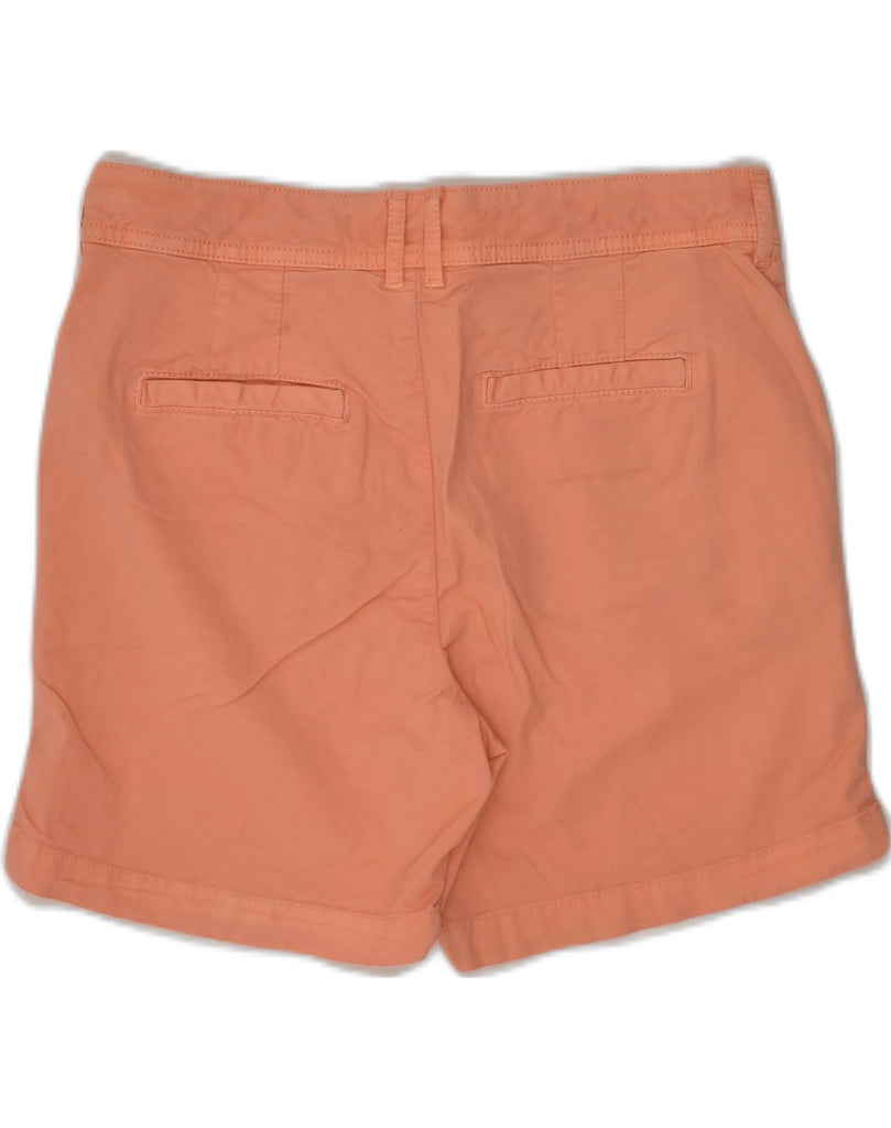 FAT FACE Womens Garment Dyed Chino Shorts UK 8 Small W30  Orange Cotton | Vintage Fat Face | Thrift | Second-Hand Fat Face | Used Clothing | Messina Hembry 