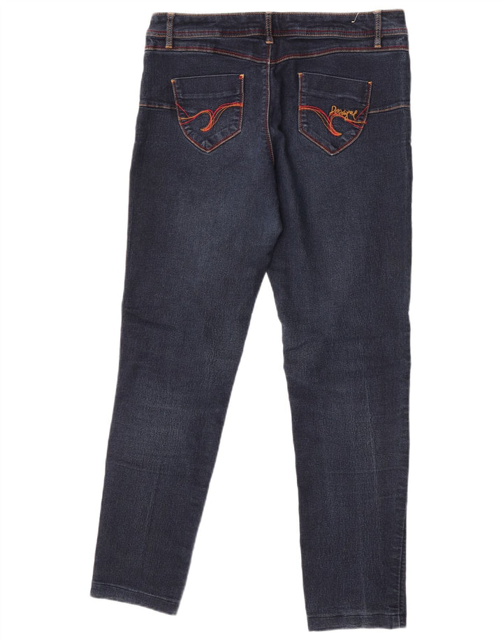 Desigual Womens Skinny Jeans W34 L29 Blue