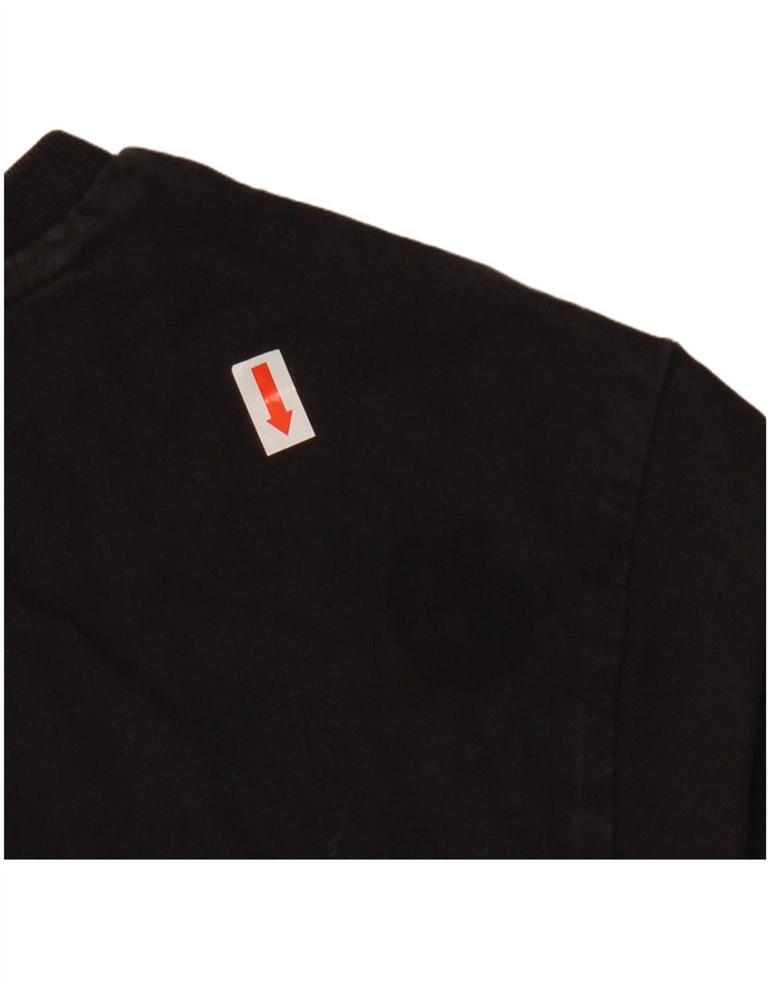 PUMA Mens T-Shirt Top Medium Black Cotton