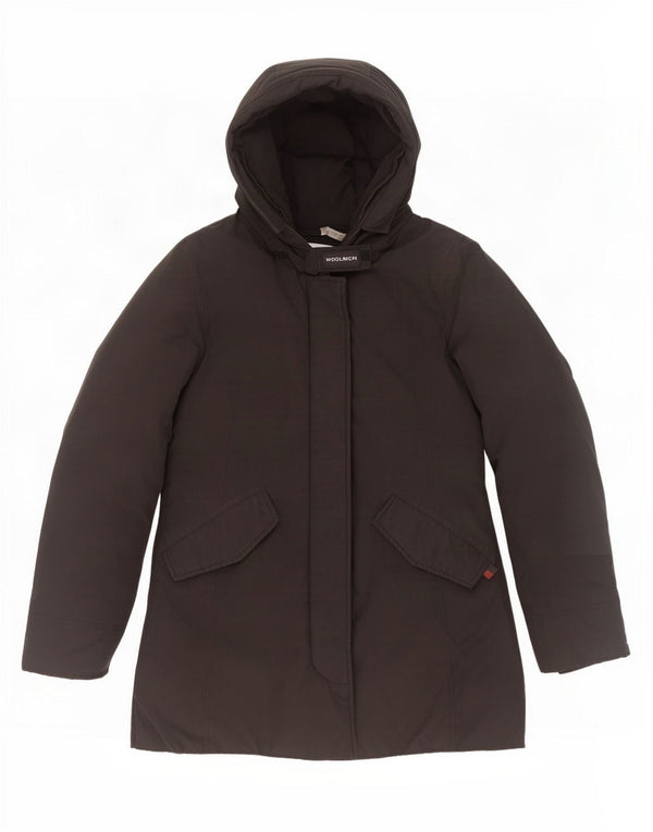 Woolrich Girls Hooded Padded Coat 13-14 Years Black