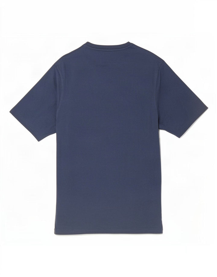 Mountain Warehouse Mens Yorkshire Graphic T-Shirt Top Small Navy Blue