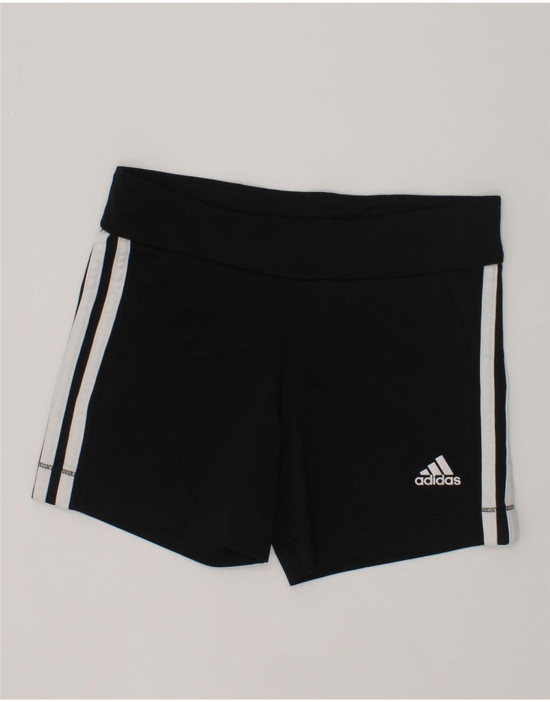 ADIDAS Boys Clima 365 Sport Shorts 11-12 Years Black Polyester | Vintage Adidas | Thrift | Second-Hand Adidas | Used Clothing | Messina Hembry 