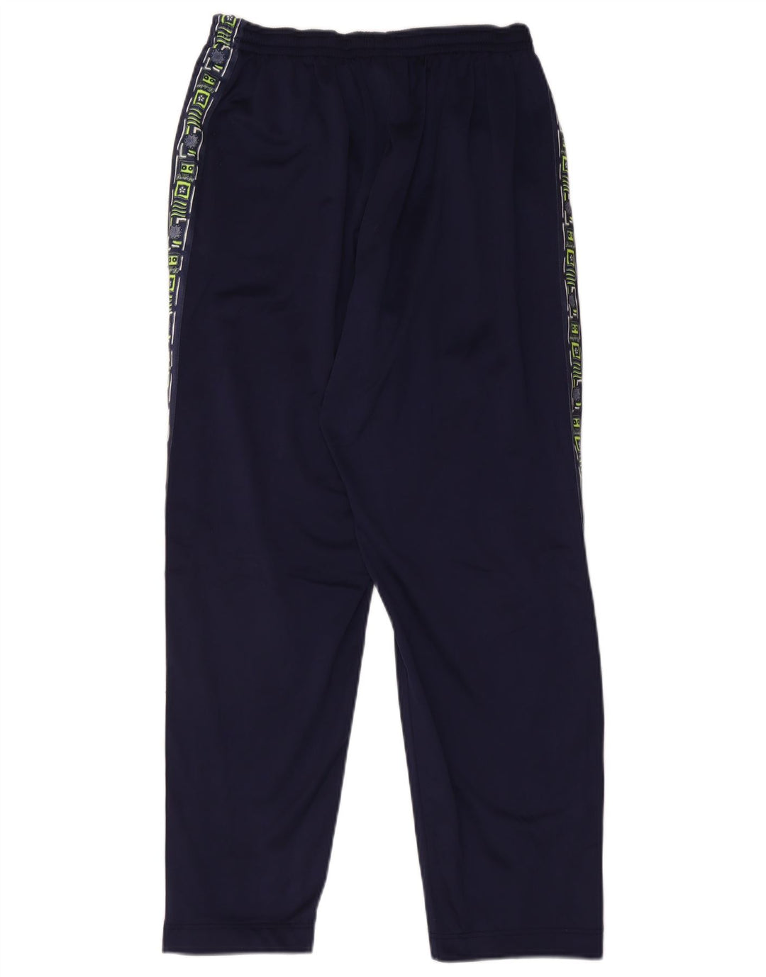 Diadora Womens Graphic Tracksuit Trousers UK 18 XL Navy Blue Polyester