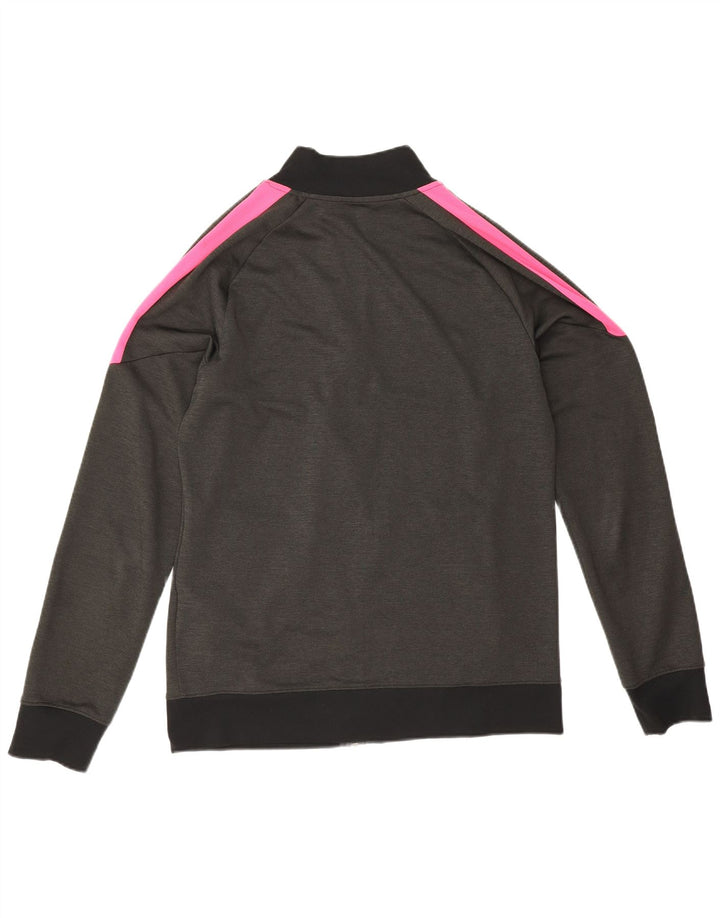 Nike Mens Dri Fit Tracksuit Top Jacket Medium Grey Colourblock Polyester
