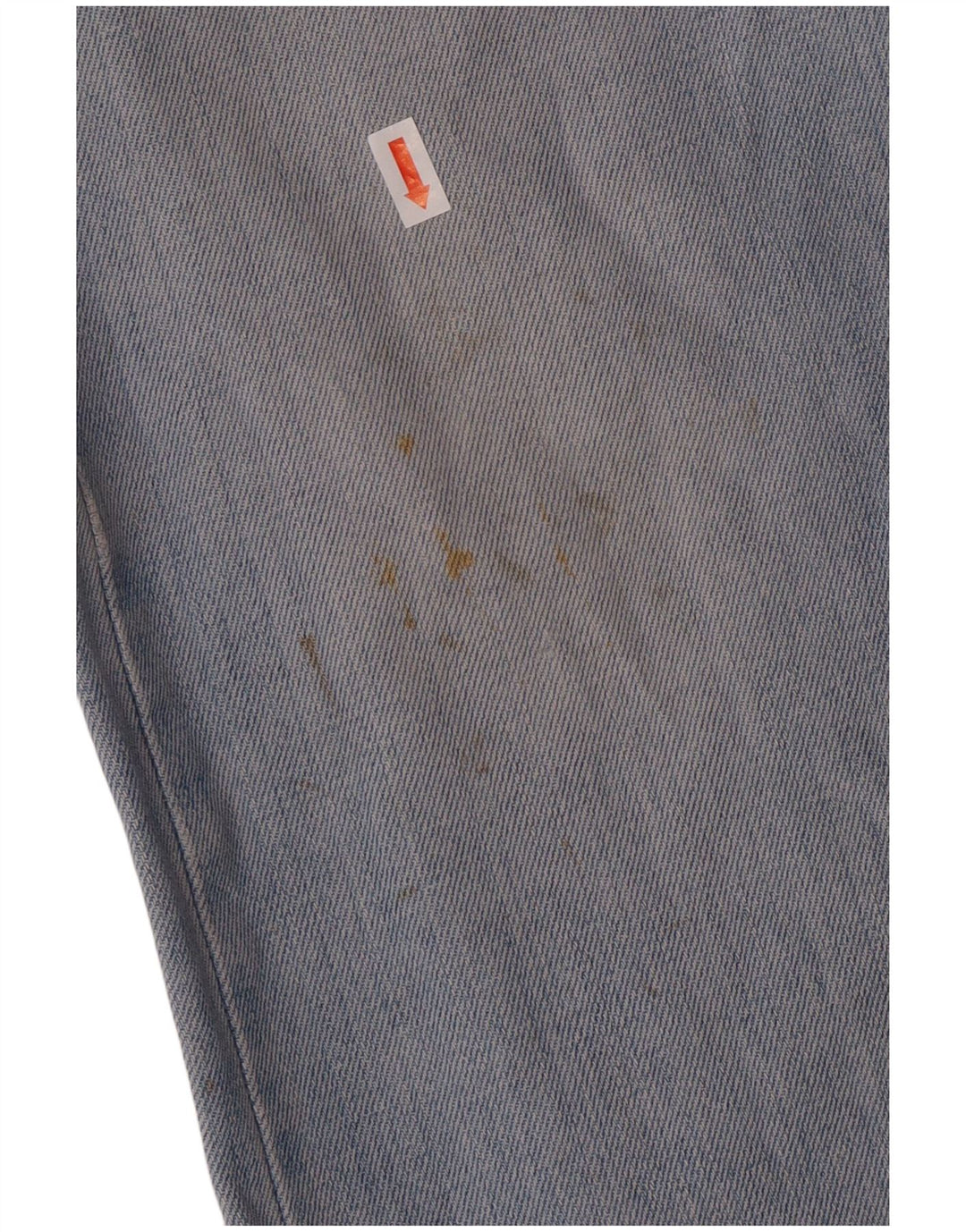 LEVI'S Mens 501 Straight Jeans W36 L31 Blue Cotton