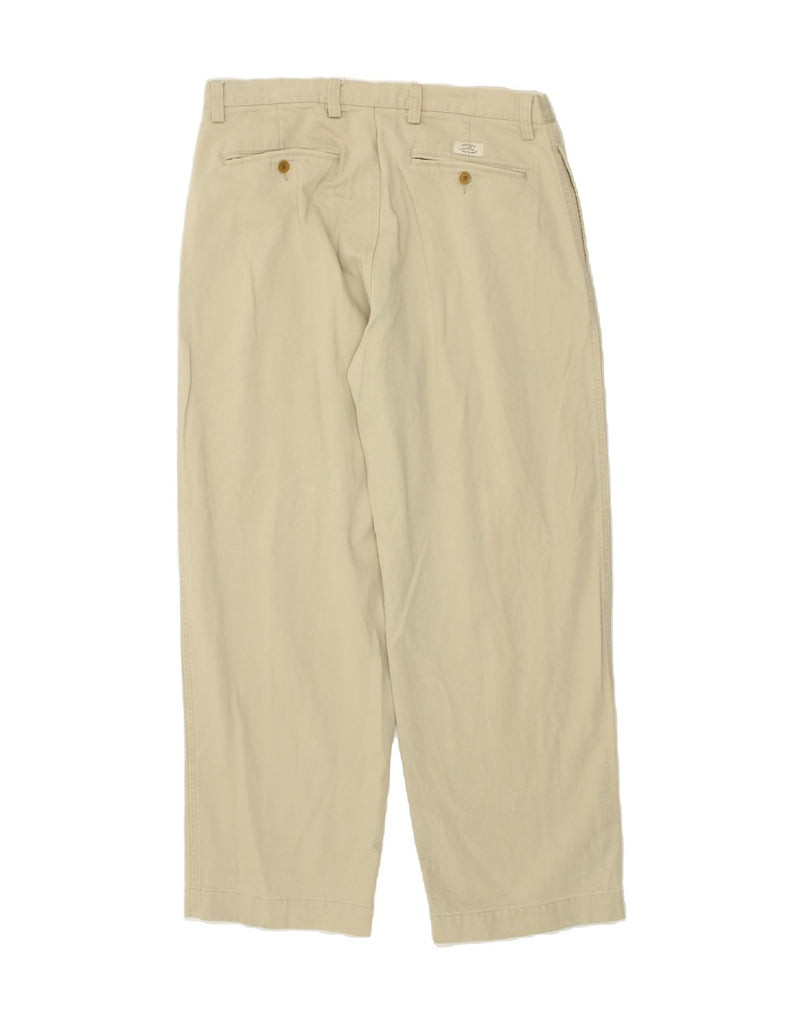 NAUTICA Mens Pegged Casual Trousers W36 L30 Beige Cotton Vintage Nautica and Second-Hand Nautica from Messina Hembry 