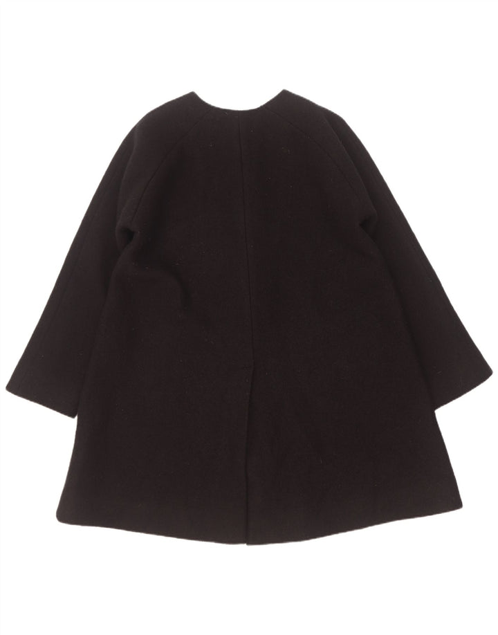 Cos Womens Oversized Overcoat EU 36 Small Black Wool