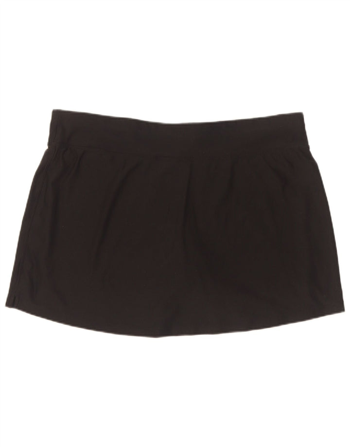 Nike Womens Dri Fit Skort UK 16 Large Black Polyester
