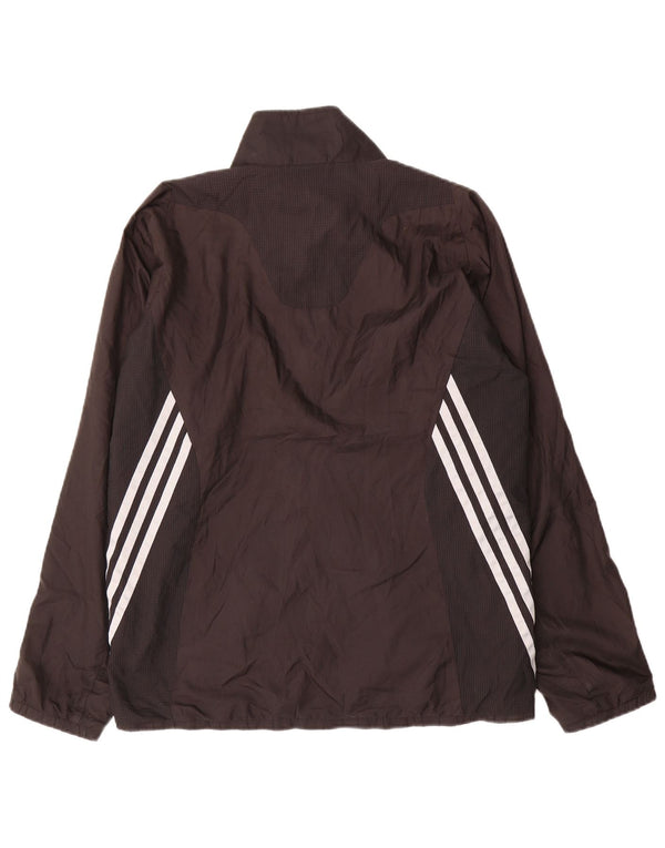 Adidas Mens Climacool Tracksuit Top Jacket Small Black Polyester