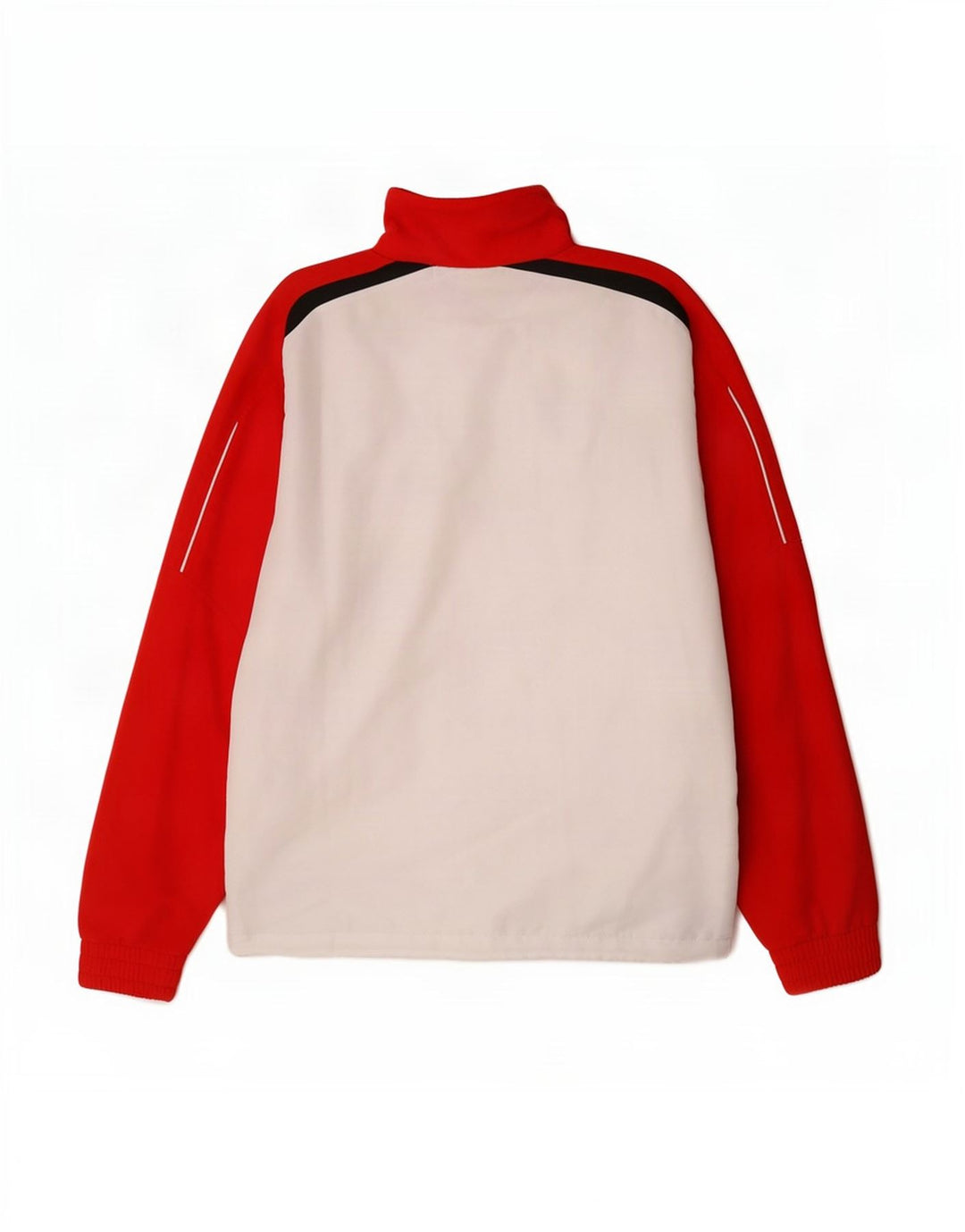 Lotto Mens Tracksuit Top Jacket UK 38/40 Medium White Colourblock Polyester
