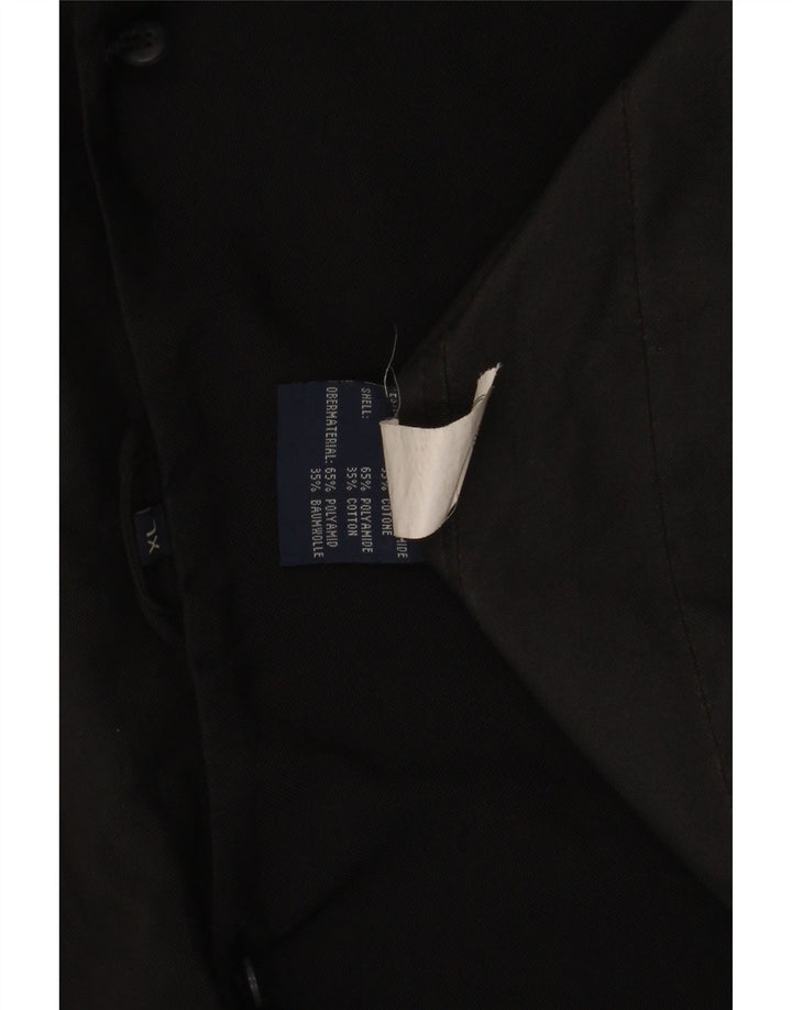 DECATHLON Mens Utility Jacket UK 42 XL Black Polyamide