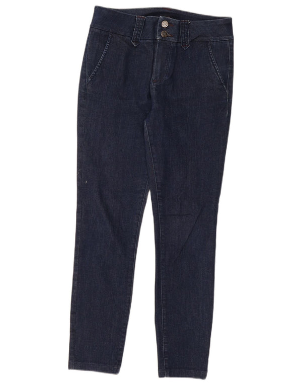 Massimo Dutti Womens Skinny Jeans EU 38 Small W28 L28 Navy Blue Cotton