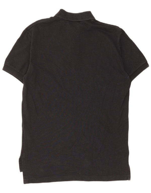 POLO RALPH LAUREN Mens Classic Fit Polo Shirt Small Black Cotton