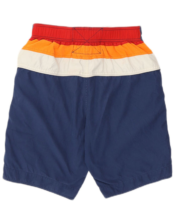 Superdry Mens Graphic Swimming Shorts Medium Navy Blue Colourblock