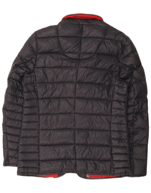 Pierre Cardin Mens Blazer Padded Jacket UK 40 Large Black Polyamide