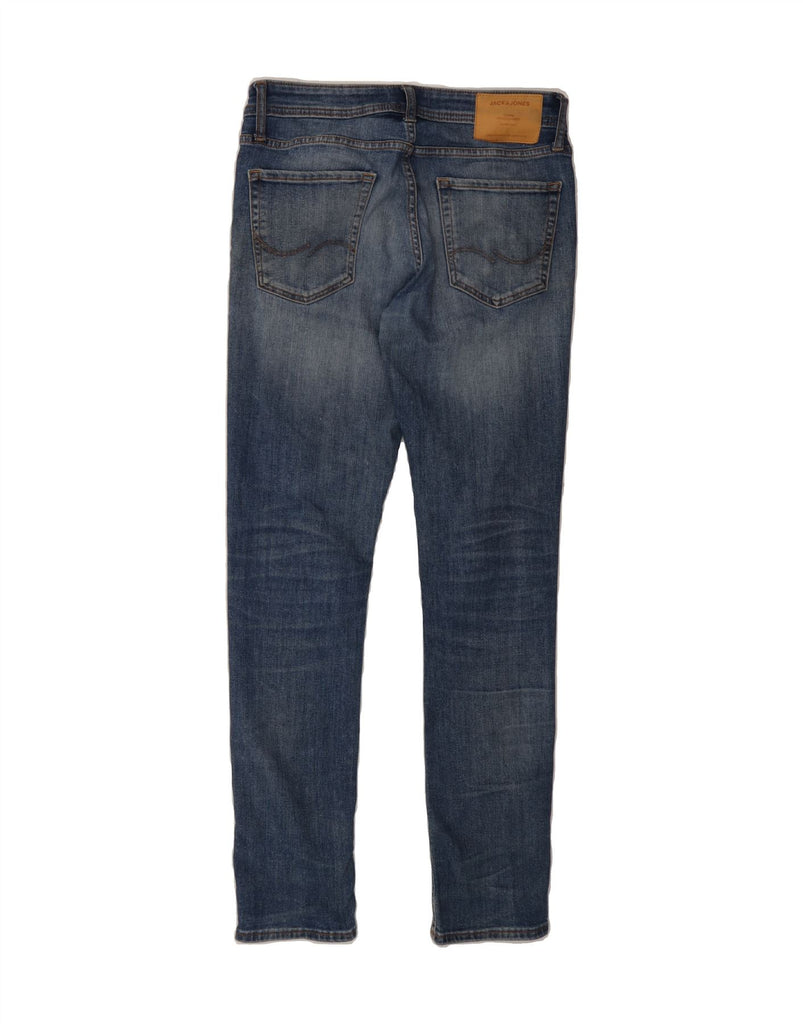 JACK & JONES Mens Skinny Jeans W30 L32 Blue Cotton Vintage Jack & Jones and Second-Hand Jack & Jones from Messina Hembry 