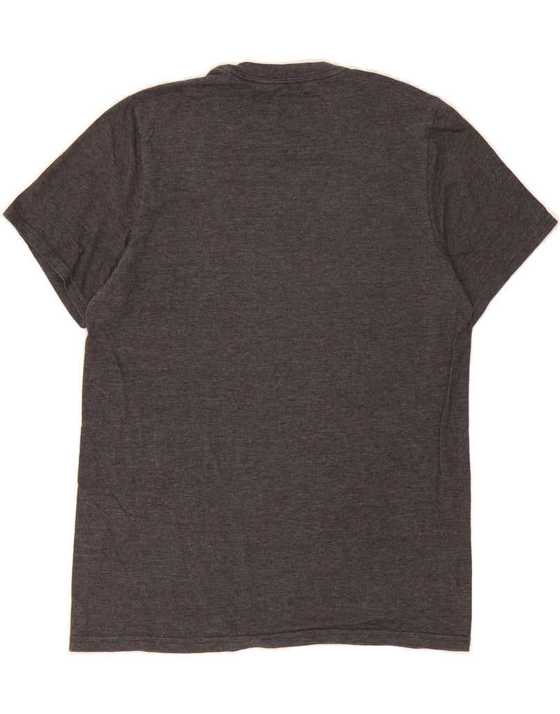 ADIDAS Mens Graphic T-Shirt Top Medium Grey Vintage Adidas and Second-Hand Adidas from Messina Hembry 