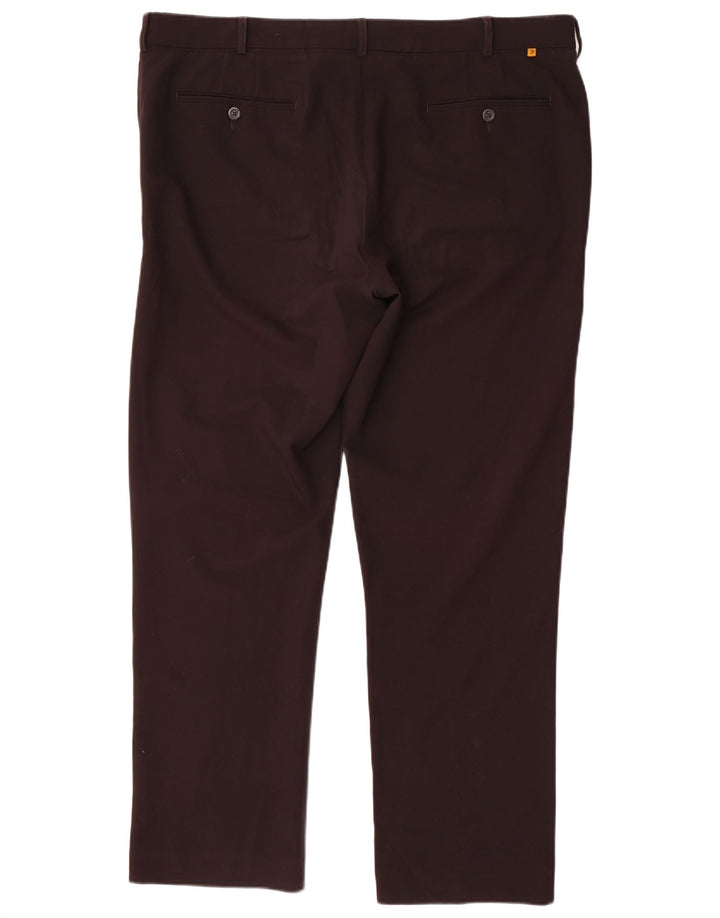 Farah Mens Classic Fit Chino Trousers W42 L31 Black Polyester