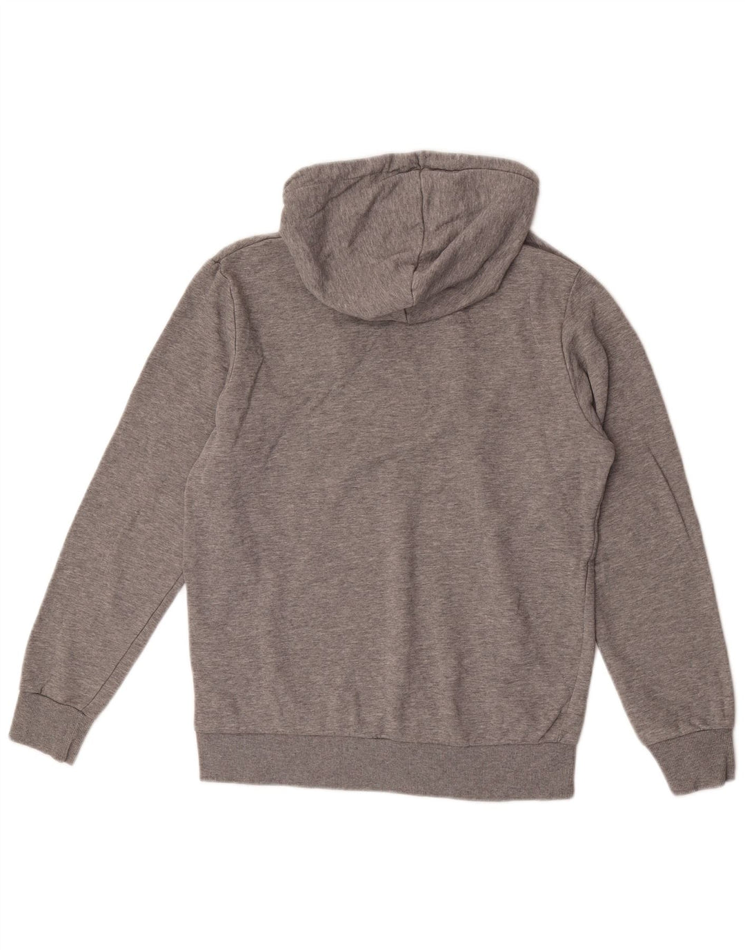Jack & Jones Mens Hoodie Jumper Medium Grey Flecked Cotton