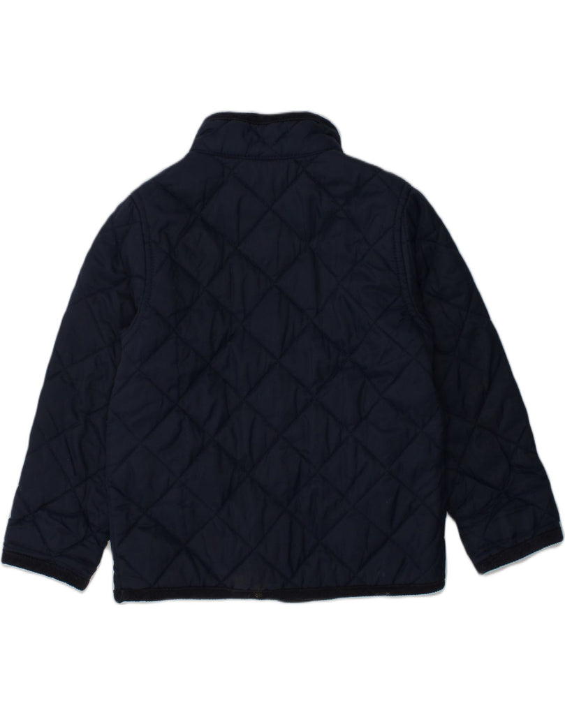 BENETTON Boys Quilted Jacket 3-4 Years 2XS Navy Blue Nylon | Vintage Benetton | Thrift | Second-Hand Benetton | Used Clothing | Messina Hembry 