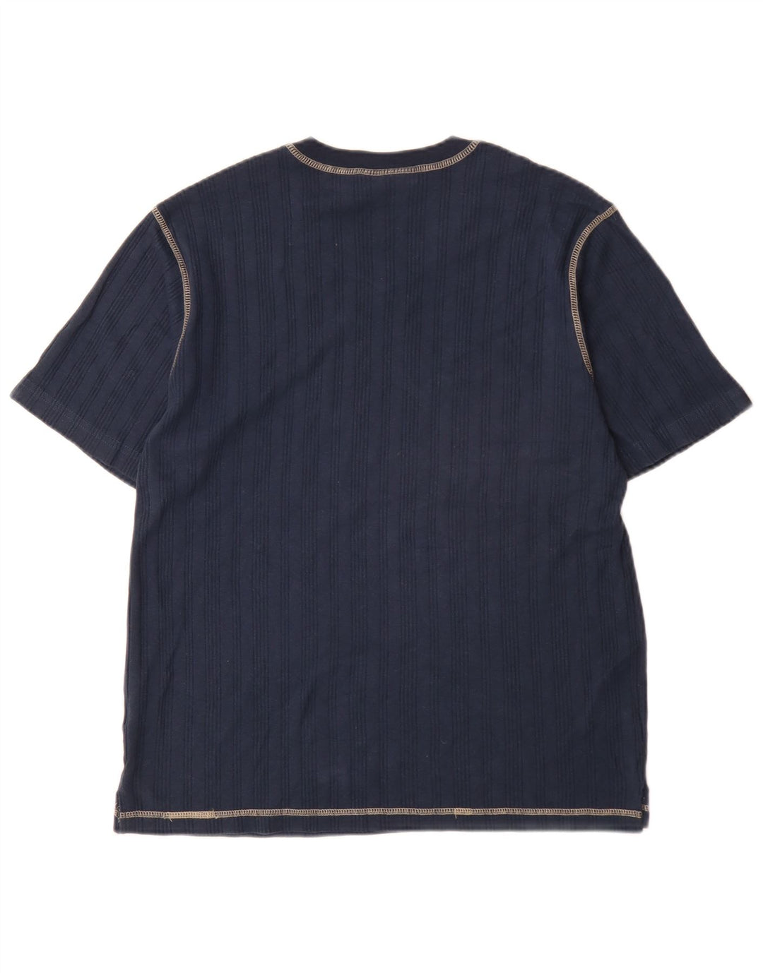 Tommy Hilfiger Mens T-Shirt Top Medium Navy Blue Cotton