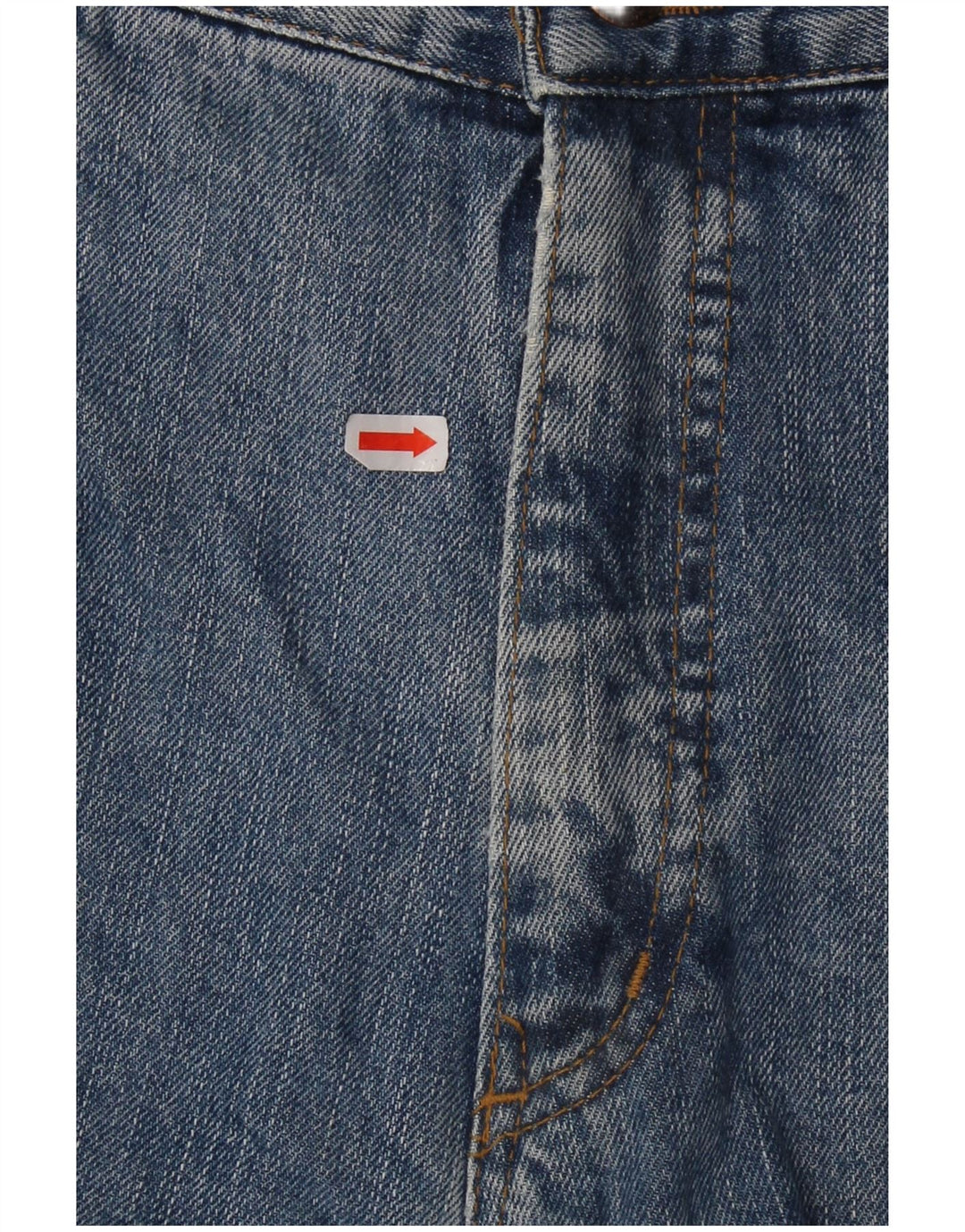 WRANGLER Mens Ohio Straight Jeans W38 L34  Blue Cotton