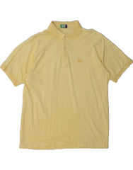 SERGIO TACCHINI Mens Polo Shirt XL Yellow