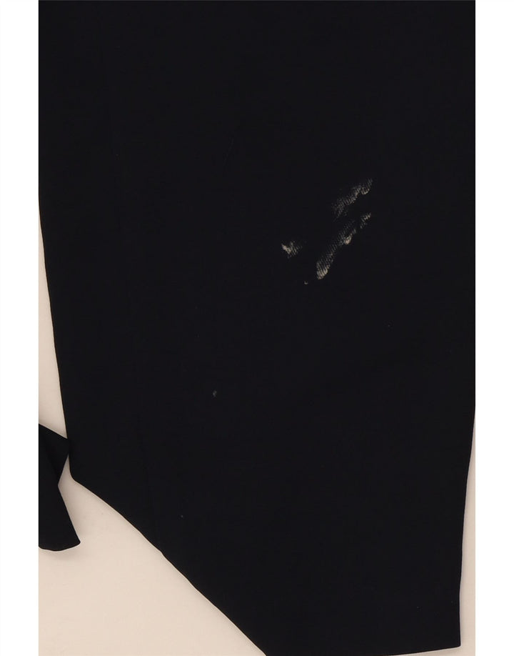 Zara Womens Tracksuit Trousers UK 6 XS  Navy Blue Polyester