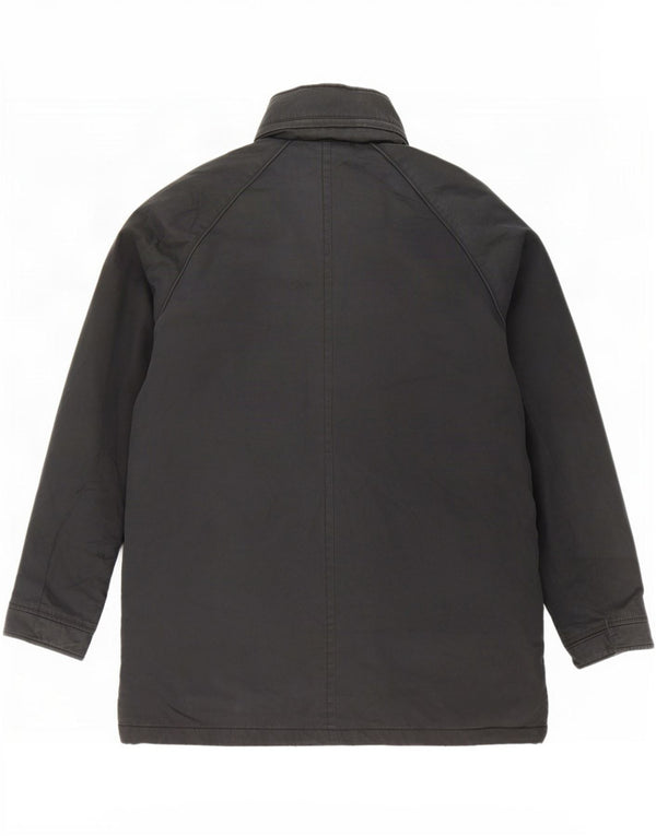 Marks & Spencer Mens Blue Harbour Hooded Utility Jacket UK 38 Medium Black