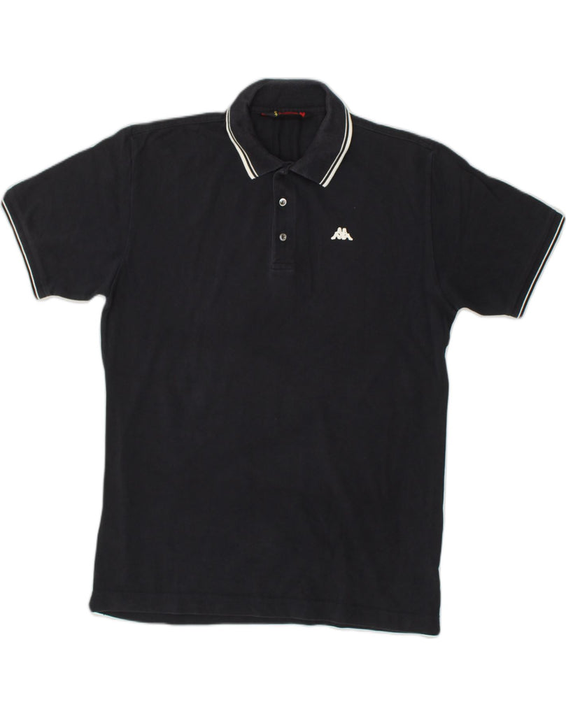 KAPPA Mens Polo Shirt XL Black Cotton | Vintage Kappa | Thrift | Second-Hand Kappa | Used Clothing | Messina Hembry 