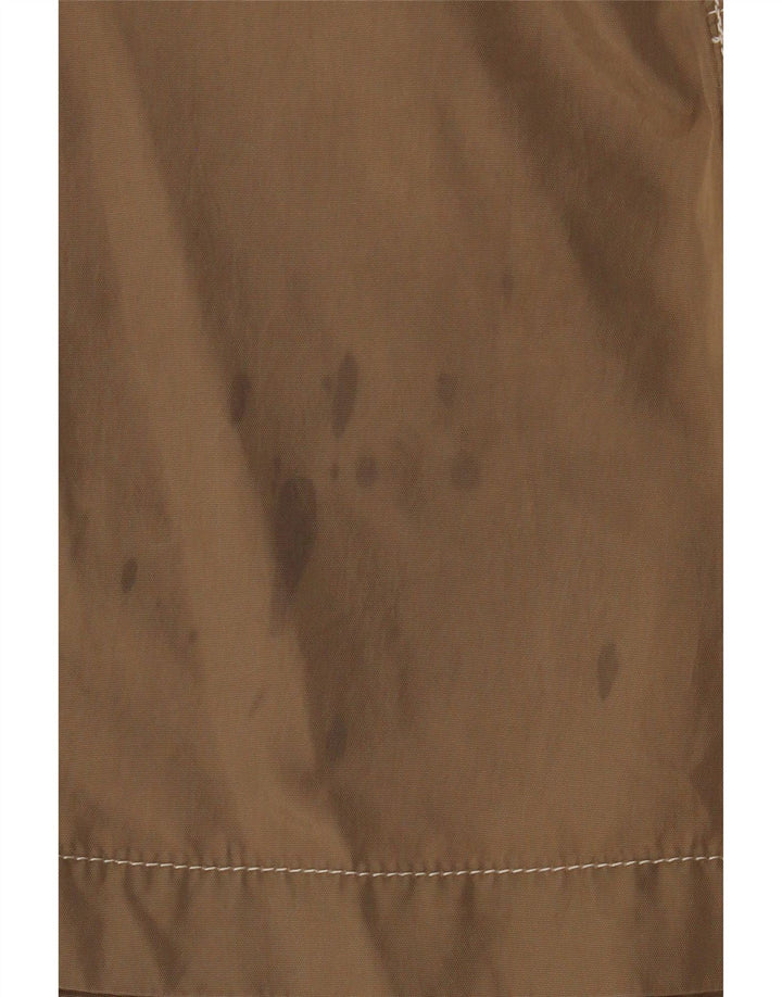 Woolrich Mens Swimming Shorts Medium  Brown Polyester