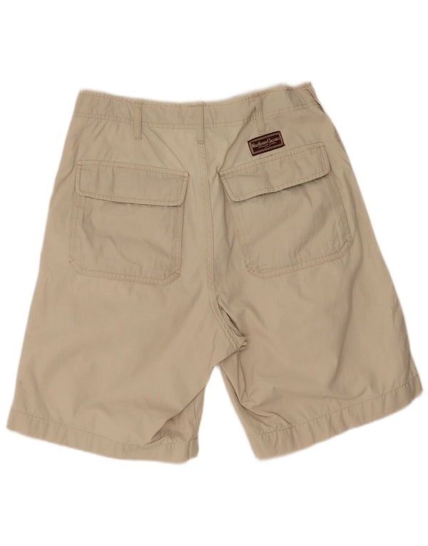 Marlboro Classics Womens Cargo Shorts EU 38 Medium W28 Beige