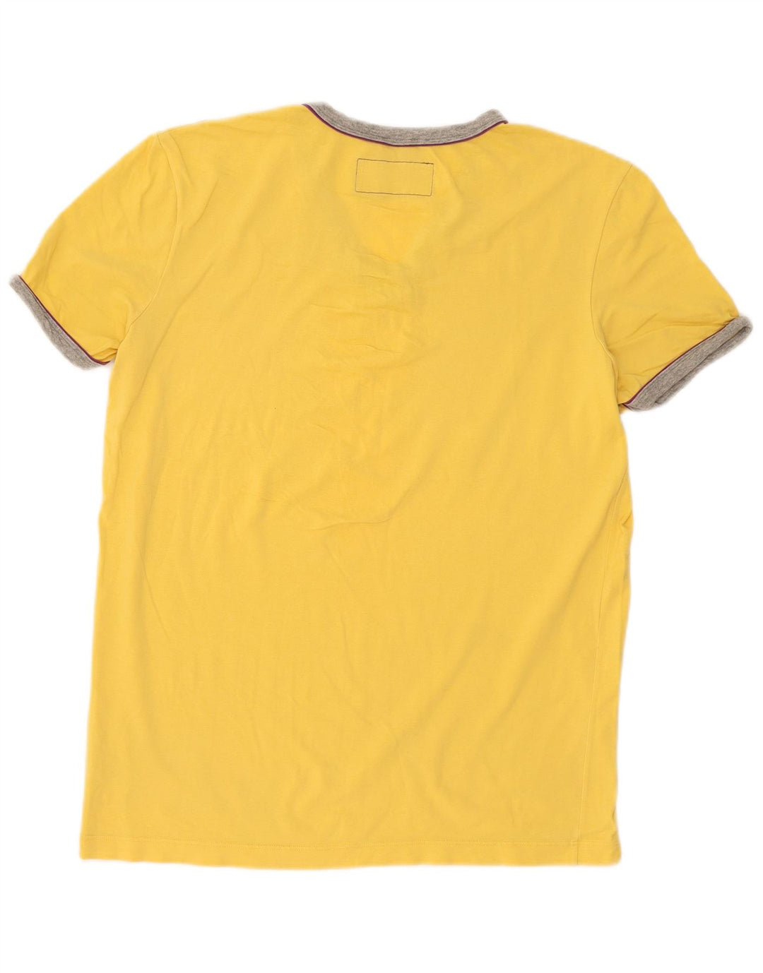 Dolce & Gabbana Mens T-Shirt Top Large Yellow