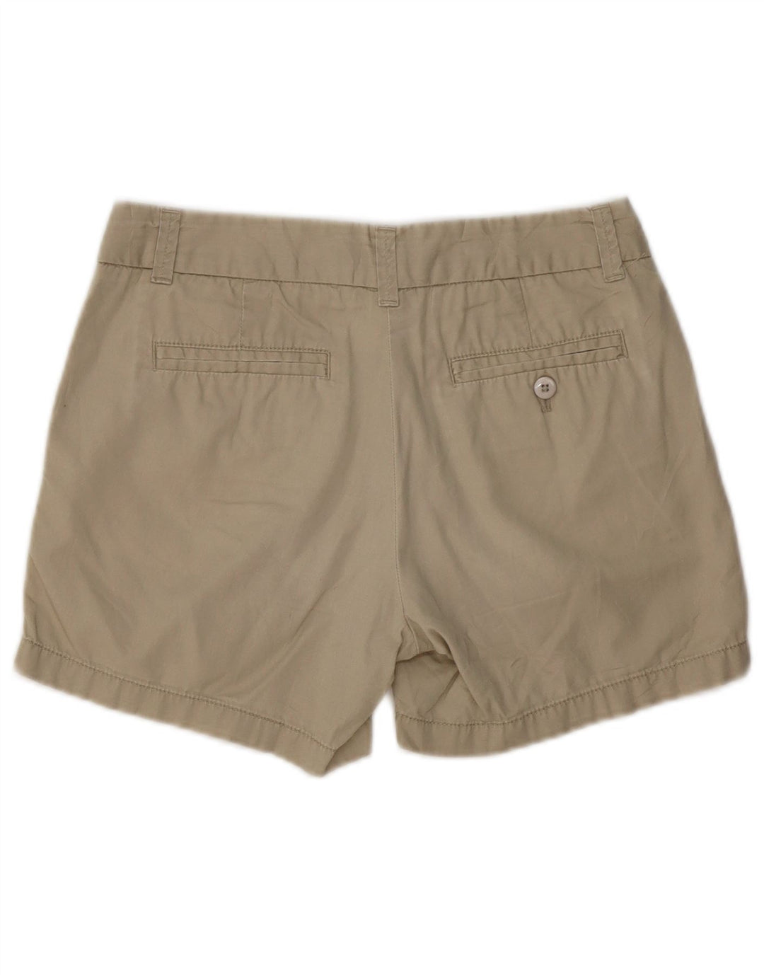 J. CREW Womens Chino Shorts US 0 XS W28  Beige Cotton