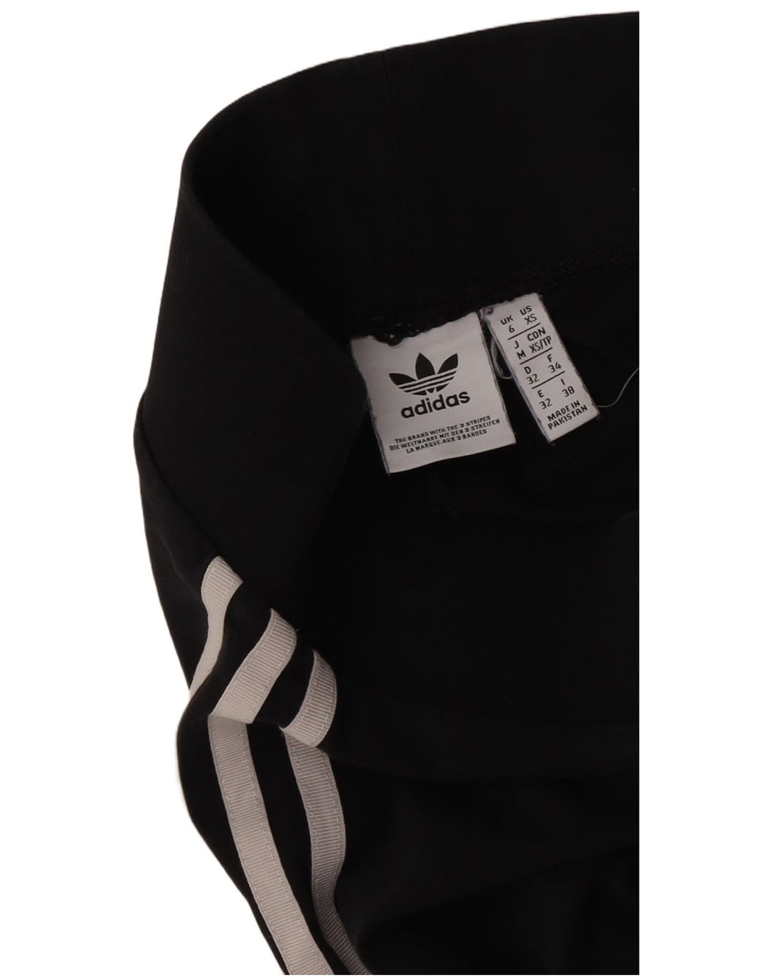 Adidas Womens Leggings UK 6 XS Black