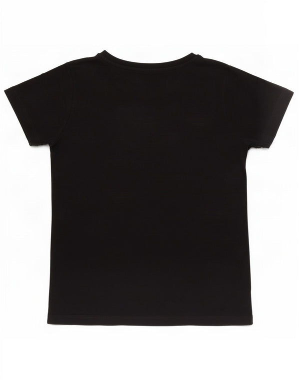 Dognose Boys Graphic T-Shirt Top 12-13 Years Black Cotton