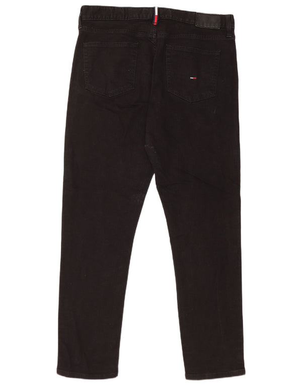 Tommy Hilfiger Mens Slim Jeans W34 L32 Black
