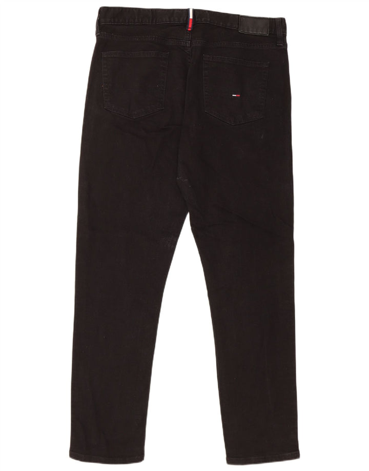 Tommy Hilfiger Mens Slim Jeans W34 L32 Black