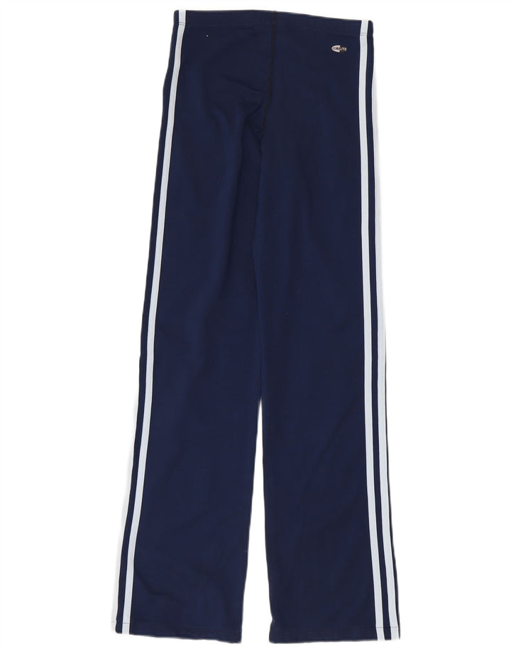 ADIDAS Womens Climalite Tracksuit Trousers UK 10 Small  Navy Blue