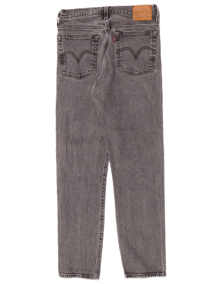 Levi's Womens Wedge Tapered Jeans W26 L27 Grey Cotton Classic