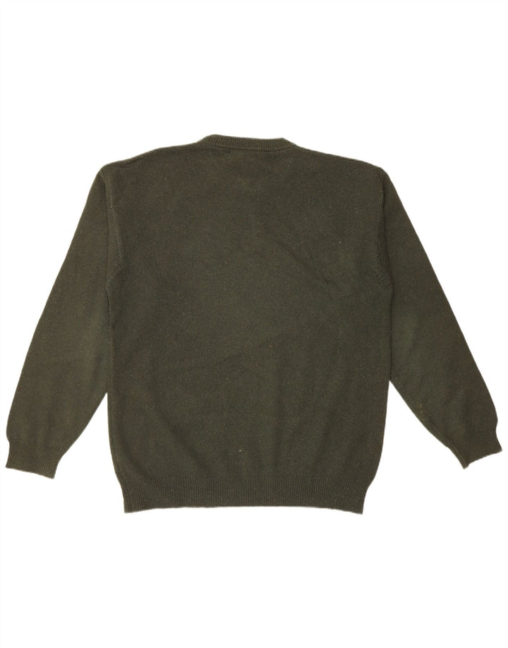 Marlboro Classics Mens Crew Neck Jumper Sweater 2XL Khaki
