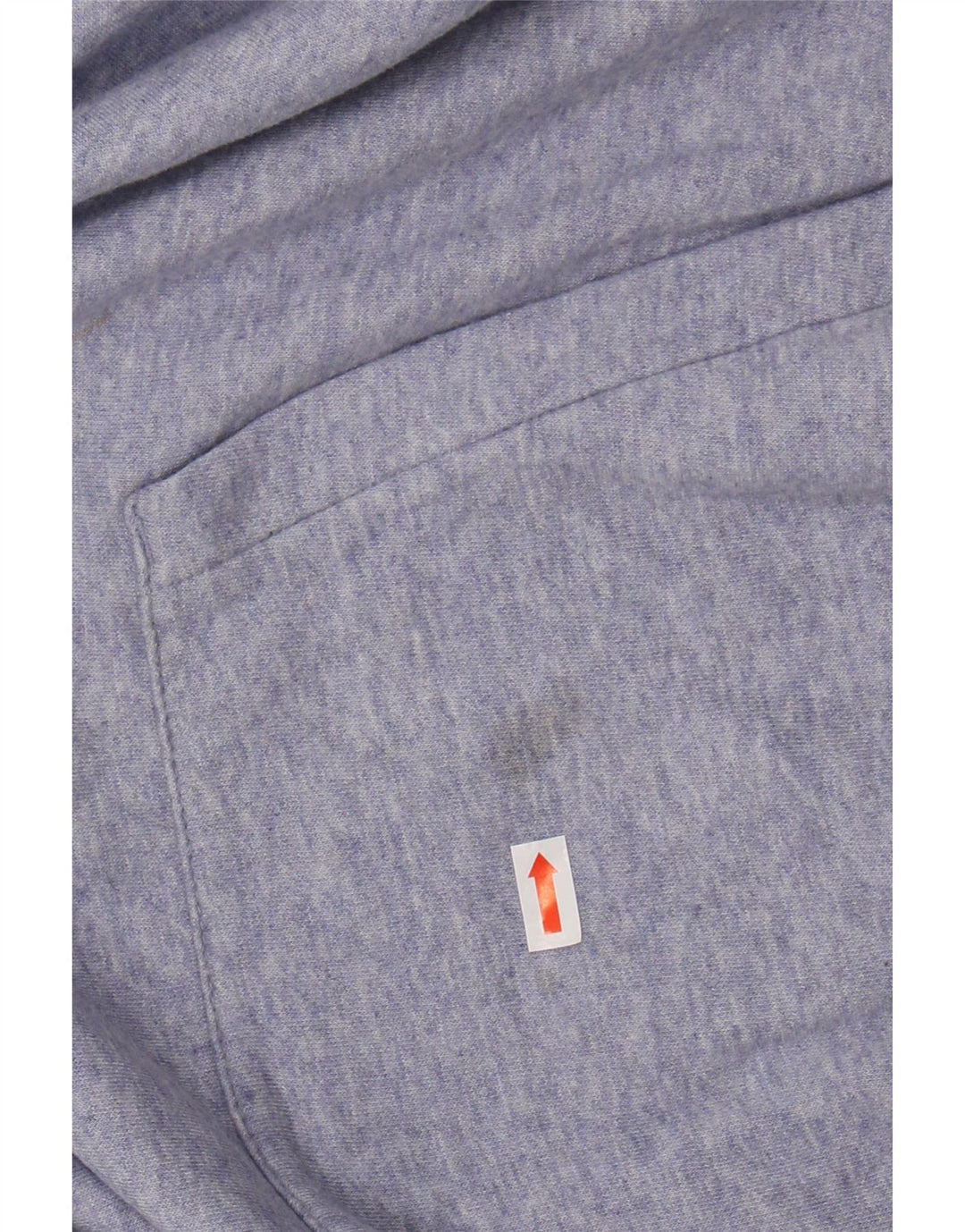 NIKE Womens Oversized Hoodie Jumper UK 16 Large Purple Flecked Cotton