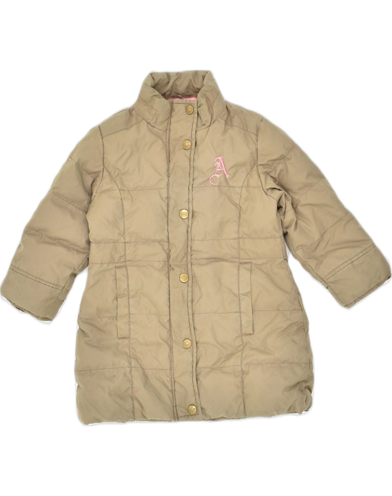 VINTAGE Girls Padded Coat 2-3 Years Brown | Vintage Vintage | Thrift | Second-Hand Vintage | Used Clothing | Messina Hembry 