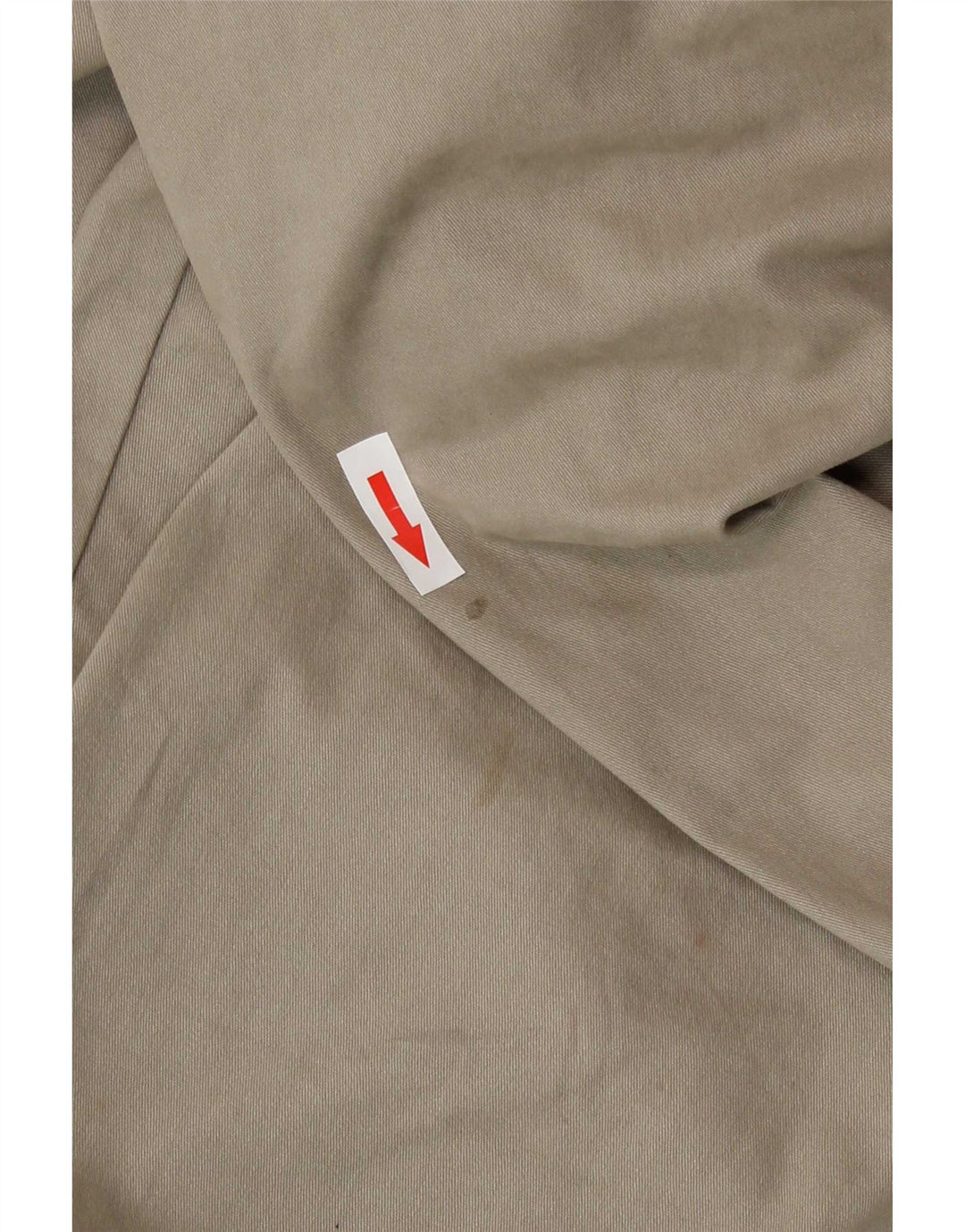 Marks & Spencer Mens Regular Fit Chino Trousers W36 L31 Beige Cotton