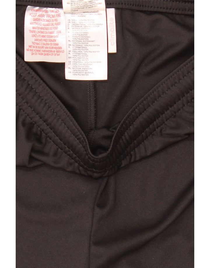 Adidas Boys Climalite Sport Shorts 11-12 Years Large Black Polyester