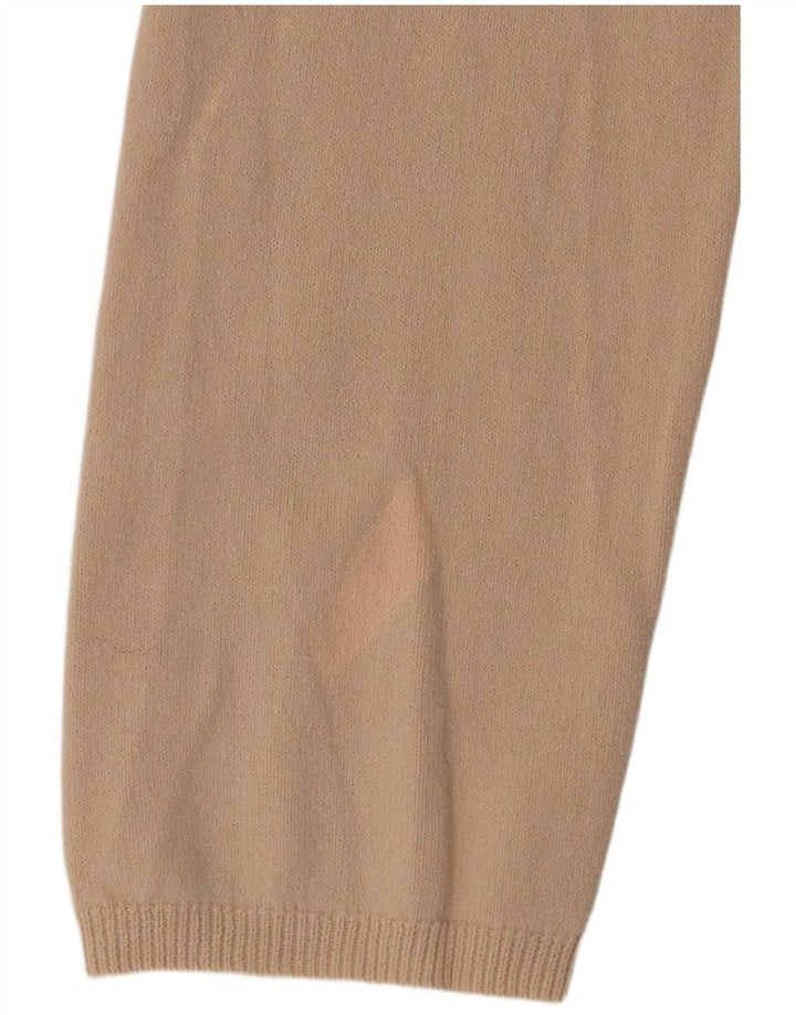 Zara Womens Blouse Top UK 12 Medium Beige