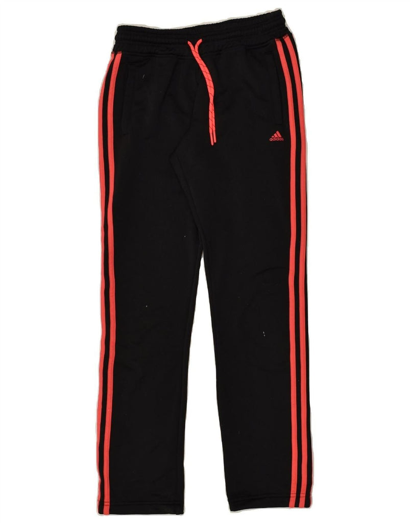 ADIDAS Womens Tracksuit Trousers UK 4/6 XS Black | Vintage Adidas | Thrift | Second-Hand Adidas | Used Clothing | Messina Hembry 